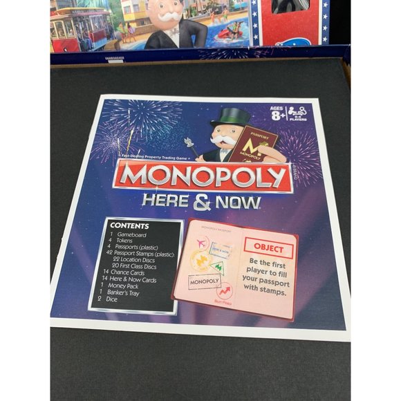 Monopoly Now and Then by Hasbro Games - Picture 8 of 8